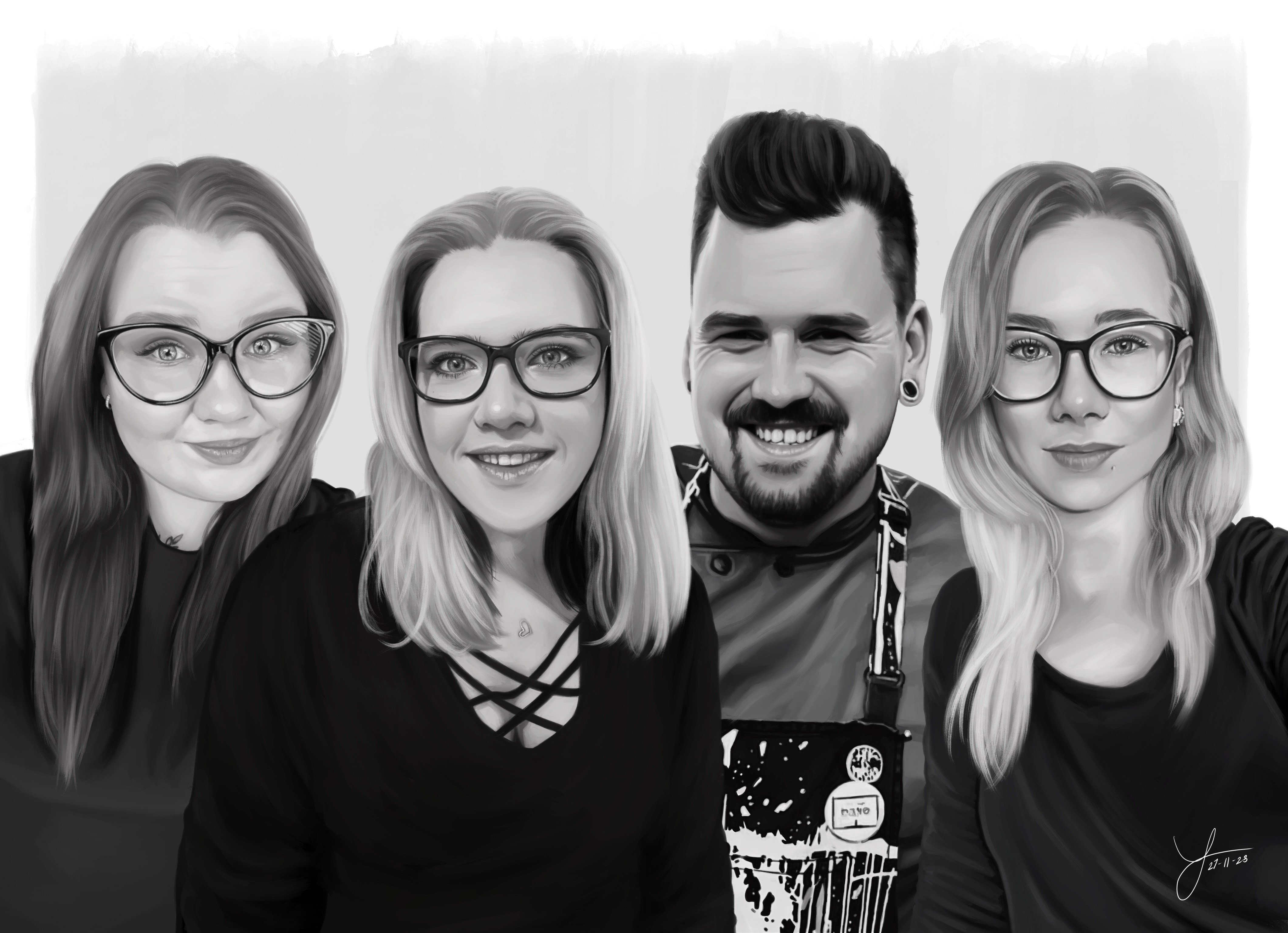 portrét kuchaře